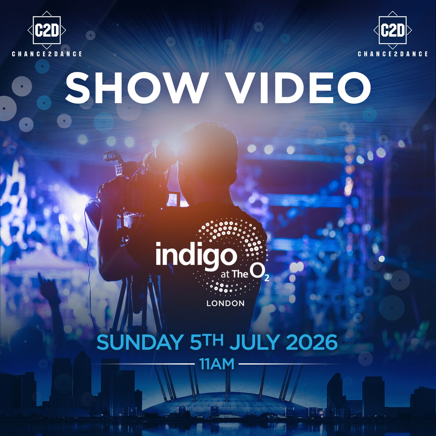 1. INDIGO @ THE O2 LONDON SHOWCASE VIDEO - Sunday 5th July 2026 - 11am (YOUR DANCE SCHOOL ONLY)
