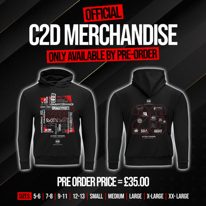 2. C2D 2026 - ALTON TOWERS OFFICIAL HOODY (26th April)
