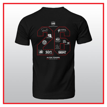 1. C2D 2026 - ALTON TOWERS OFFICIAL T-SHIRT (26th April)