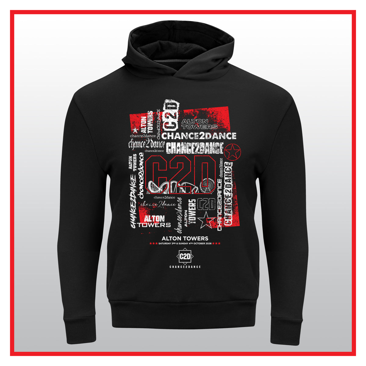 2. C2D 2026 - ALTON TOWERS OFFICIAL HOODY (3rd & 4th October)