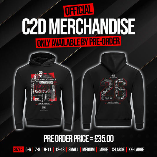 2. C2D 2026 - ALTON TOWERS OFFICIAL HOODY (3rd & 4th October)