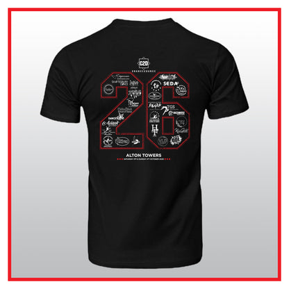 1. C2D 2026 - ALTON TOWERS OFFICIAL T-SHIRT (3rd & 4th October)