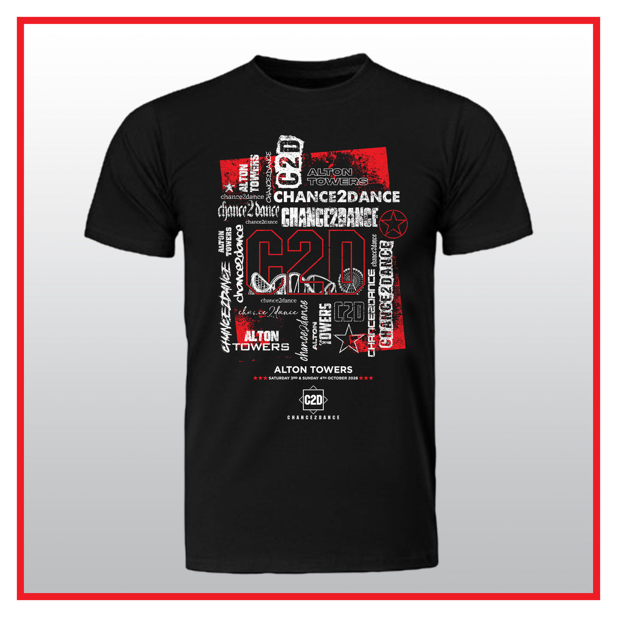 1. C2D 2026 - ALTON TOWERS OFFICIAL T-SHIRT (3rd & 4th October)