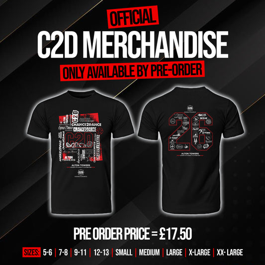 1. C2D 2026 - ALTON TOWERS OFFICIAL T-SHIRT (3rd & 4th October)