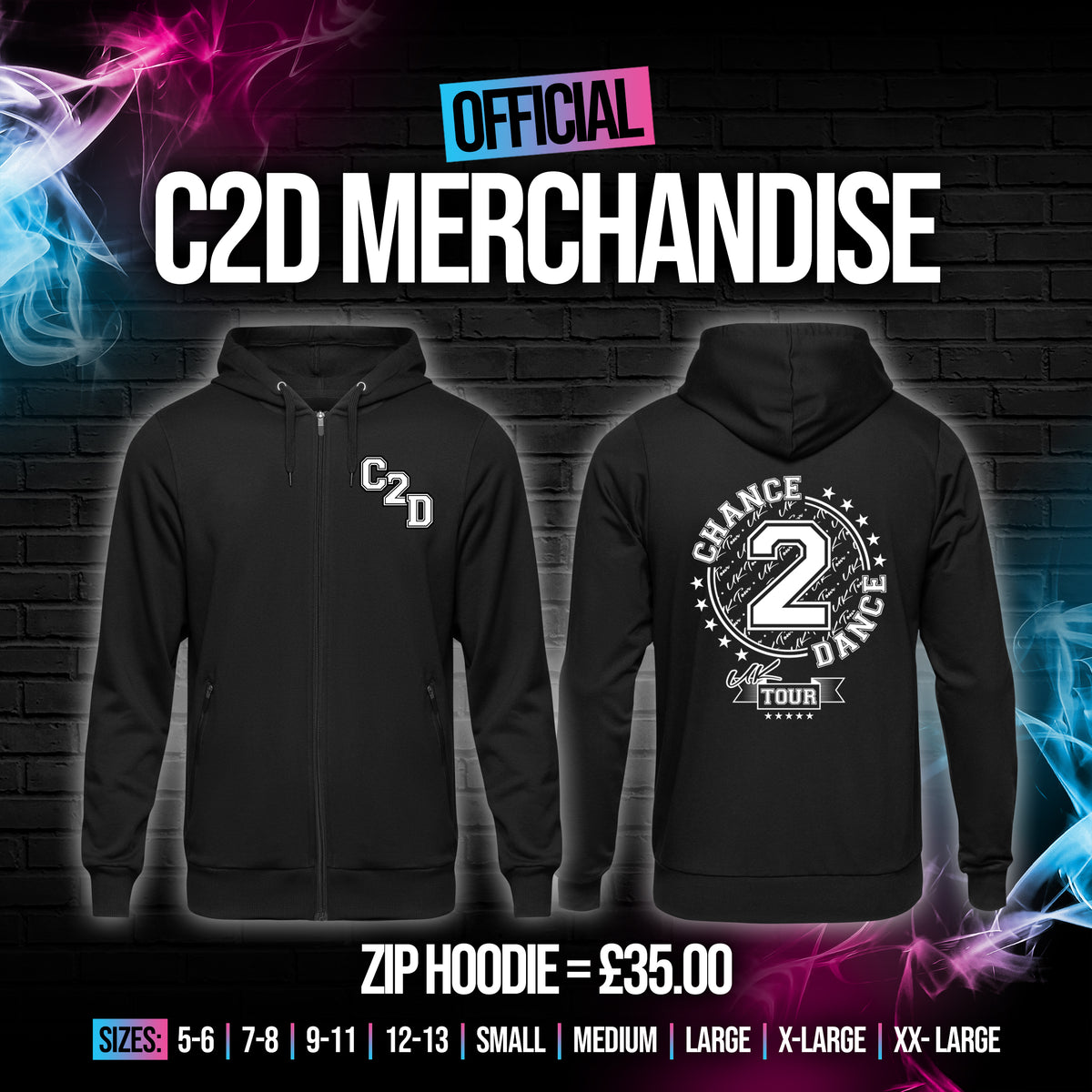 4. C2D ZIP HOODY