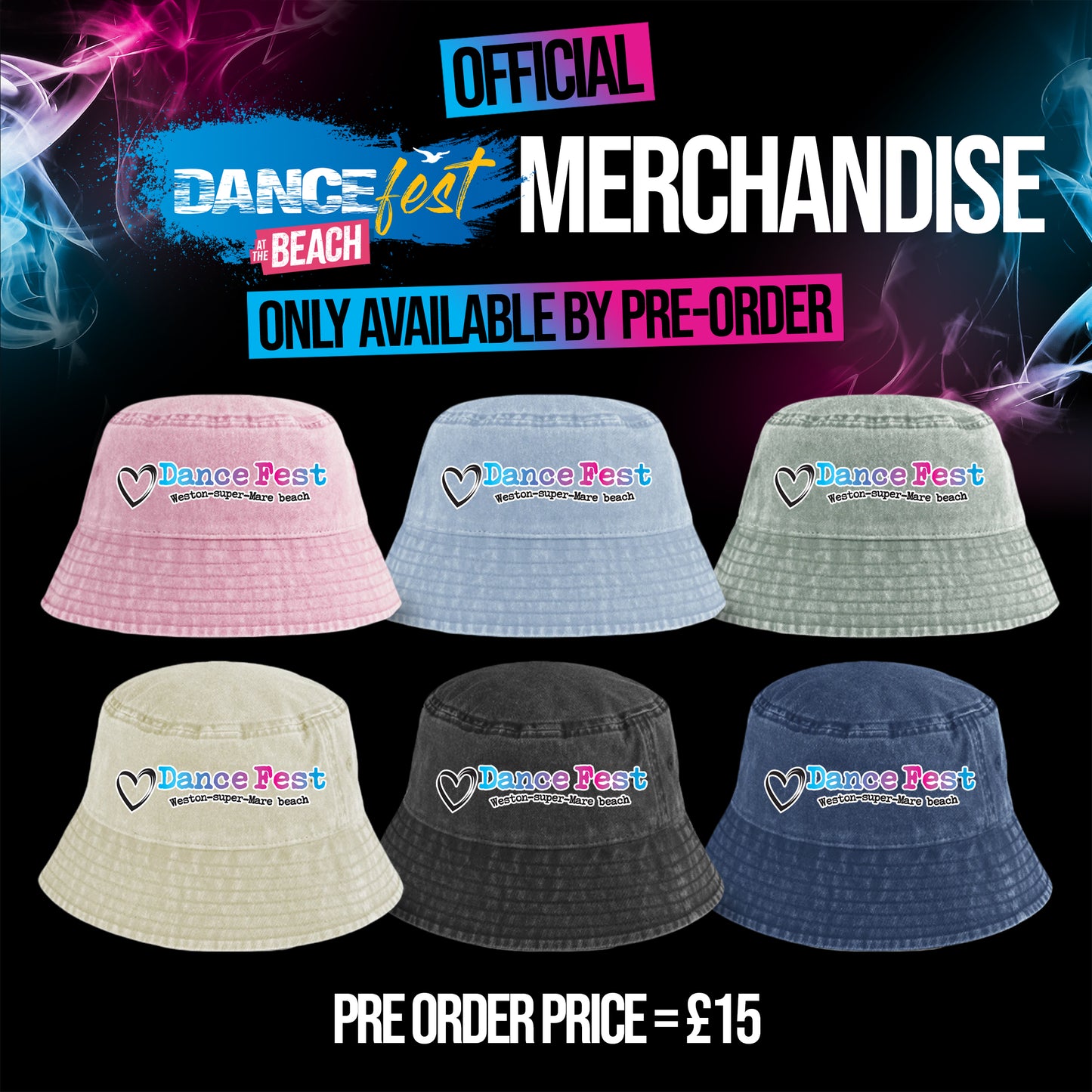 3. C2D 2026 - DANCE FEST BUCKET HAT (6th June)