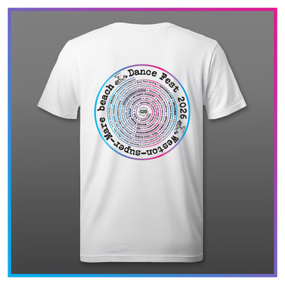 1. C2D 2026 - DANCE FEST 2026 TSHIRT - PINK/BLUE - (6TH JUNE)